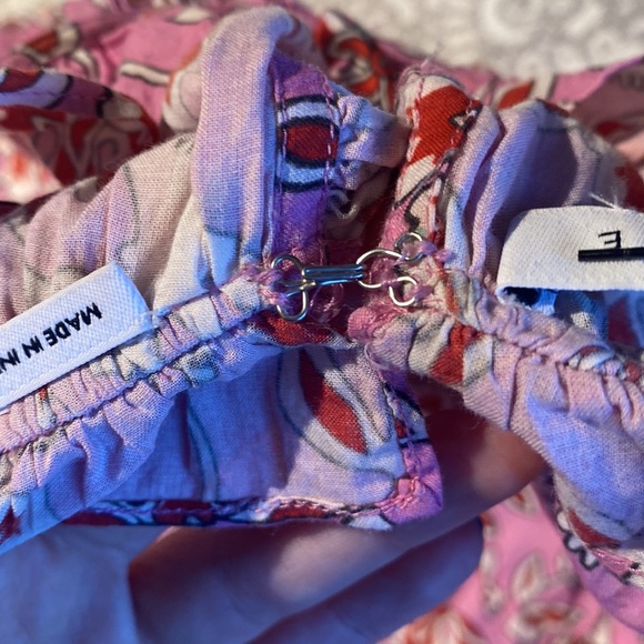 RHODE Julia Dress in Pink Eden - Picture 11 of 14